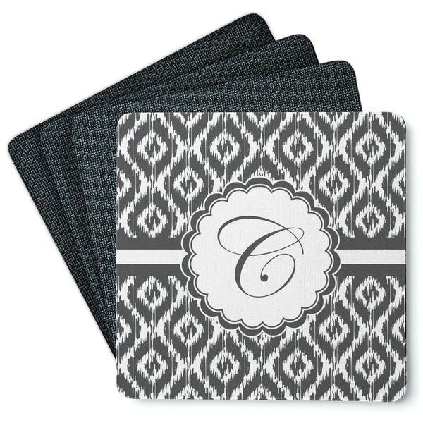 Ikat Coaster Rubber Back - Main