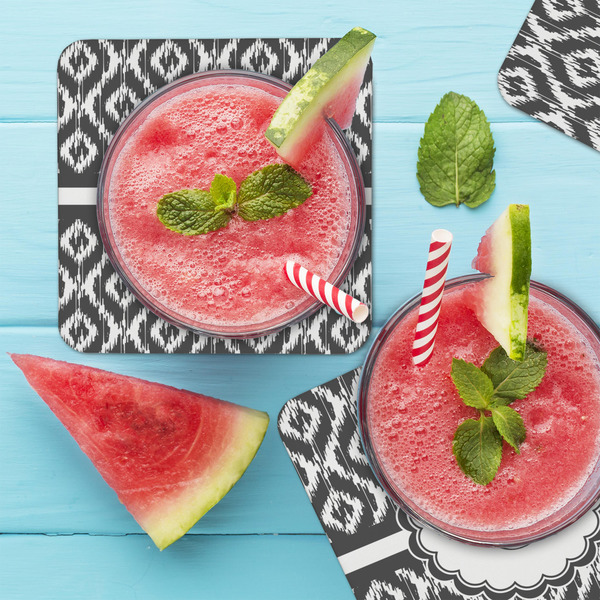 Ikat Coaster Set - LIFESTYLE