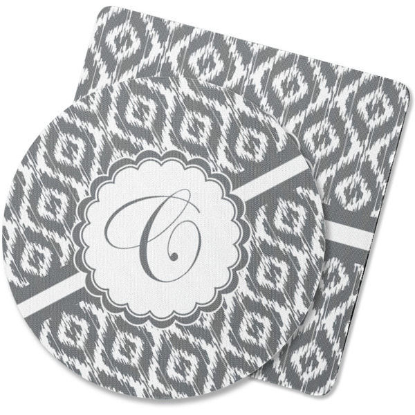 Custom Ikat Rubber Backed Coaster (Personalized)
