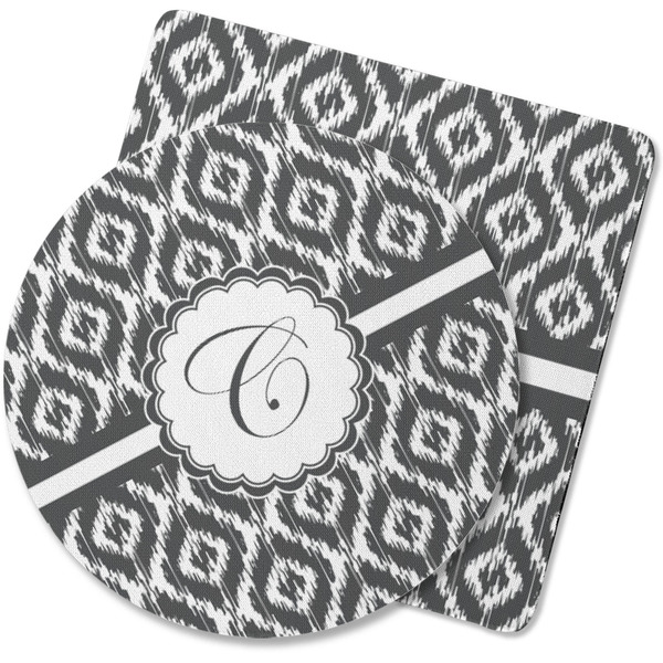Custom Ikat Rubber Backed Coaster (Personalized)