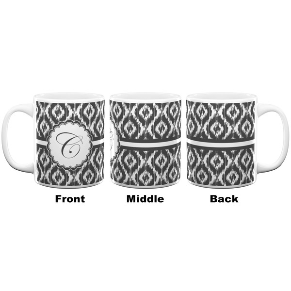 Ikat Coffee Mug - 11 oz - White APPROVAL