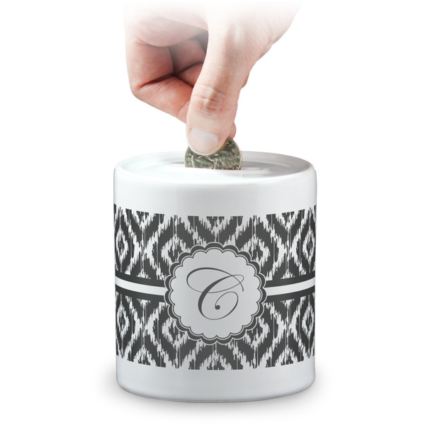 Custom Ikat Coin Bank (Personalized)