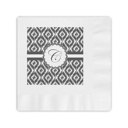 Ikat Coined Cocktail Napkins (Personalized)