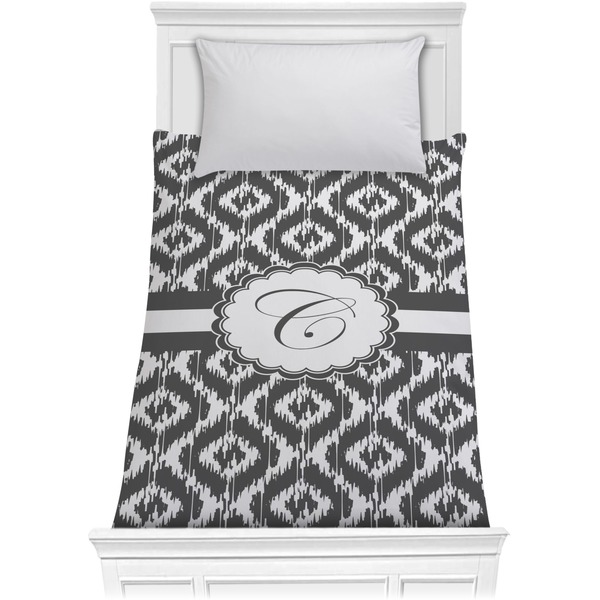 Custom Ikat Comforter - Twin (Personalized)