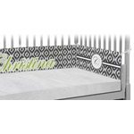 Ikat Crib Bumper Pads (Personalized)
