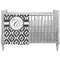 Ikat Crib Comforter / Quilt (Personalized)