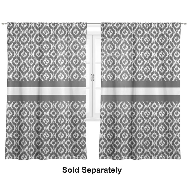 Custom Ikat Curtain Panel - Custom Size