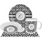 Ikat Dinner Set - 4 Pc (Personalized)