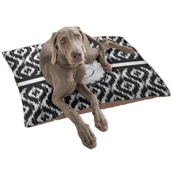 Ikat Dog Bed - Large w/ Initial