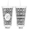 Ikat Double Wall Tumbler with Straw - Approval