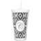 Ikat Double Wall Tumbler with Straw (Personalized)