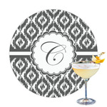 Ikat Printed Drink Topper (Personalized)