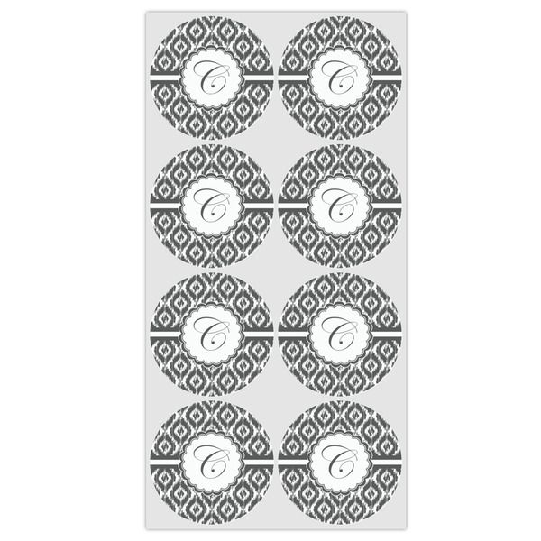 Ikat Drink Topper - Medium - Set of 12