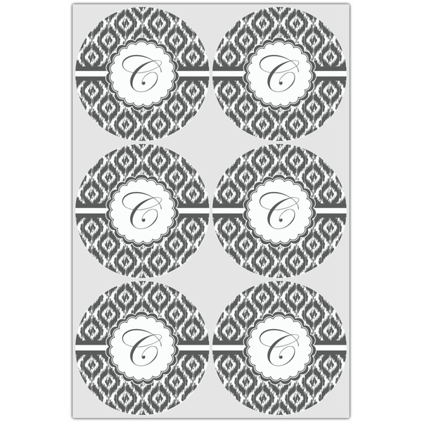 Ikat Drink Topper - XLarge - Set of 6