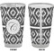 Ikat Pint Glass - Full Color - Front & Back Views