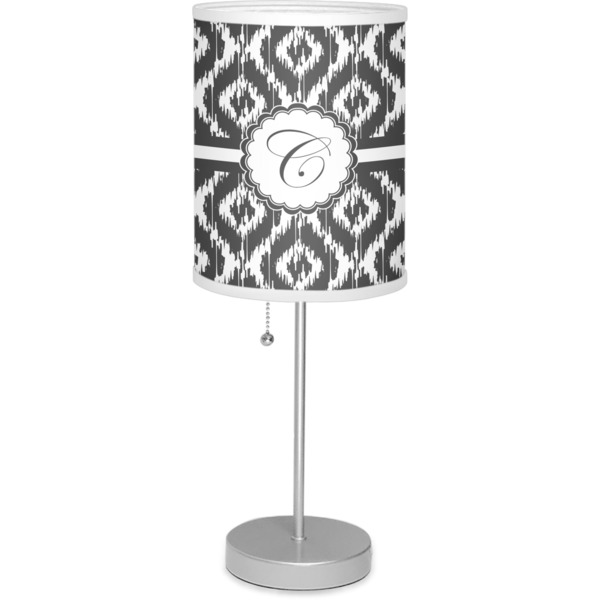 Custom Ikat Lamp with Drum Shade (Personalized)