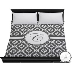 Ikat Duvet Cover - King (Personalized)