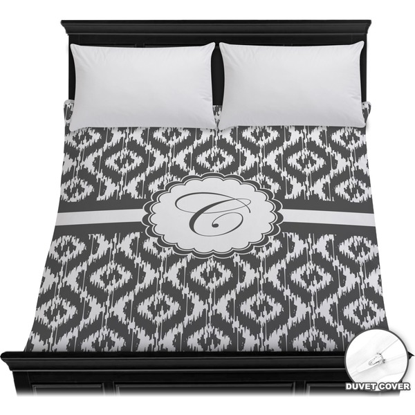 Custom Ikat Duvet Cover - Full / Queen (Personalized)