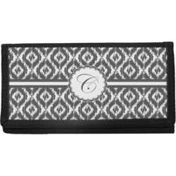 Ikat Canvas Checkbook Cover (Personalized)