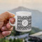 Ikat Espresso Cup - 3oz LIFESTYLE (new hand)