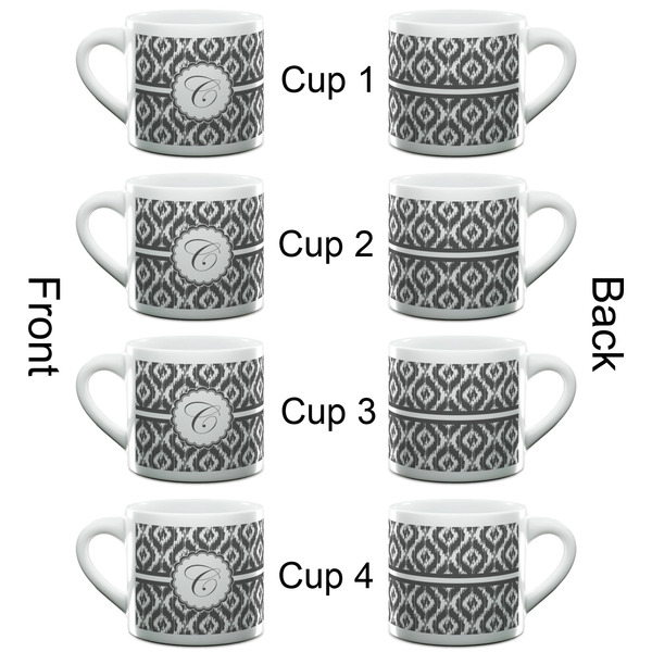Ikat Espresso Cup - 6oz (Double Shot Set of 4) APPROVAL