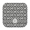 Ikat Face Cloth-Rounded Corners