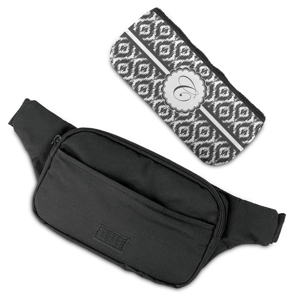 Ikat Fanny Packs - FLAT (flap off)