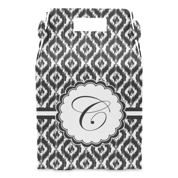 Ikat Gable Favor Box - Front