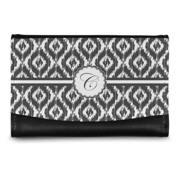 Custom Ikat Genuine Leather Women's Wallet - Small (Personalized)