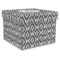 Ikat Gift Boxes with Lid - Canvas Wrapped - XX-Large - Front/Main