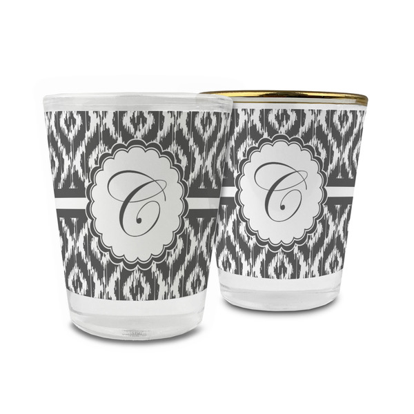 Custom Ikat Glass Shot Glass - 1.5 oz (Personalized)