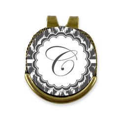 Ikat Golf Ball Marker - Hat Clip - Gold