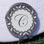 Ikat Golf Ball Marker - Hat Clip