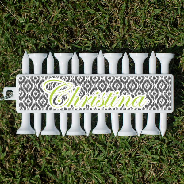 Ikat Golf Tees & Ball Markers Set - Front