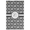 Ikat Golf Towel - Poly-Cotton Blend - Large w/ Initial