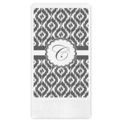 Ikat Guest Napkins - Full Color - Embossed Edge (Personalized)