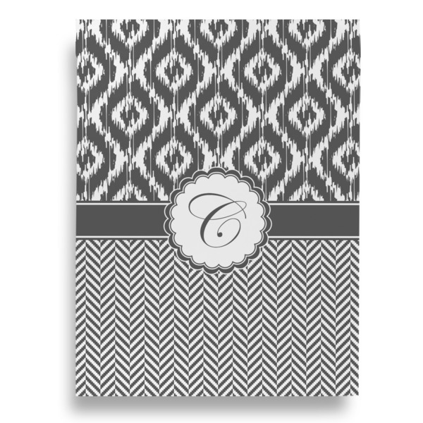 Ikat House Flags - Double Sided - BACK