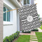 Ikat House Flags - Double Sided - LIFESTYLE