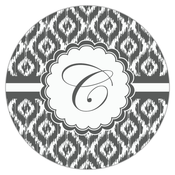 Ikat Icing Circle - Large - Single