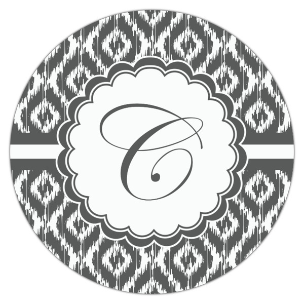 Ikat Icing Circle - Small - Single