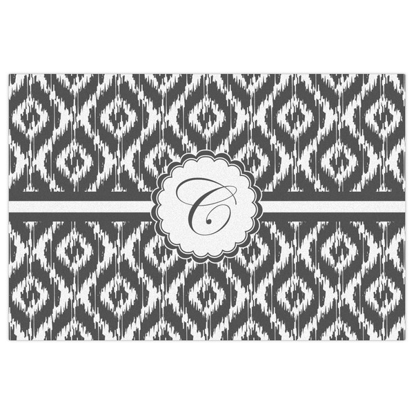 Ikat Indoor / Outdoor Rug - 2'x3' - Front Flat