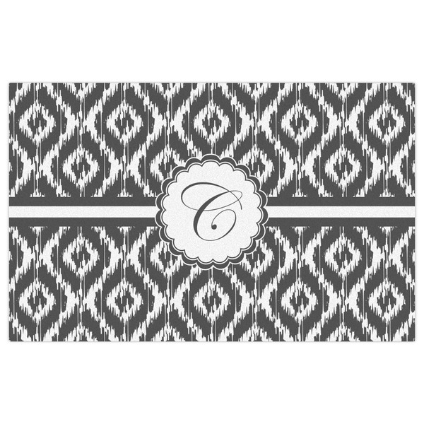 Ikat Indoor / Outdoor Rug - 5'x8' - Front Flat