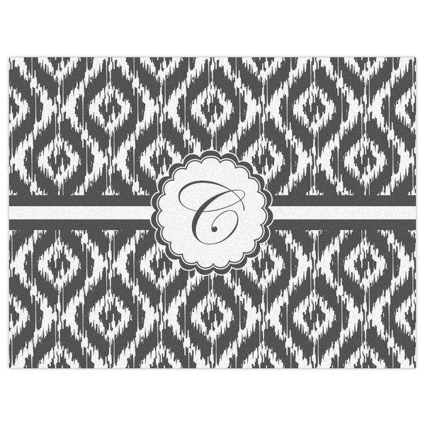 Ikat Indoor / Outdoor Rug - 6'x8' - Front Flat