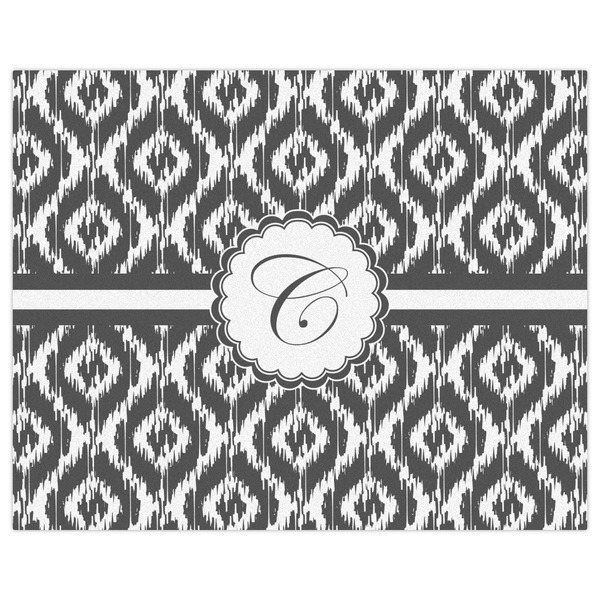 Ikat Indoor / Outdoor Rug - 8'x10' - Front Flat