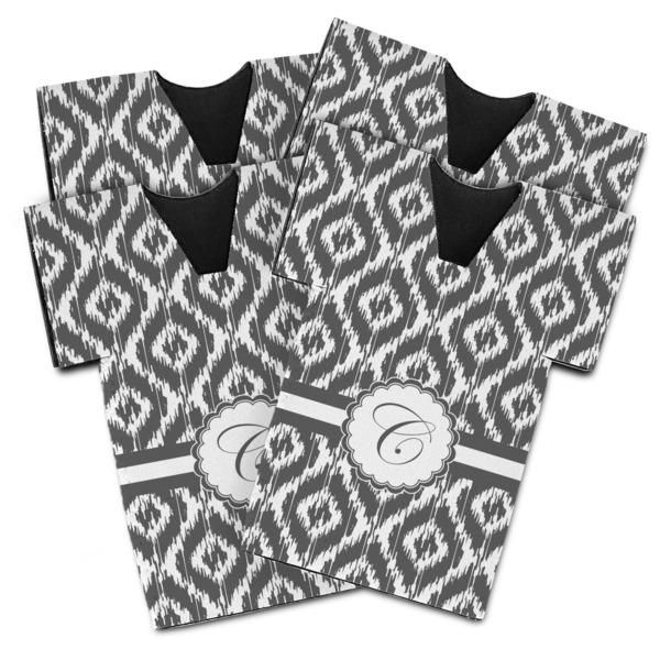 Ikat Jersey Bottle Cooler - Set of 4 - MAIN (flat)