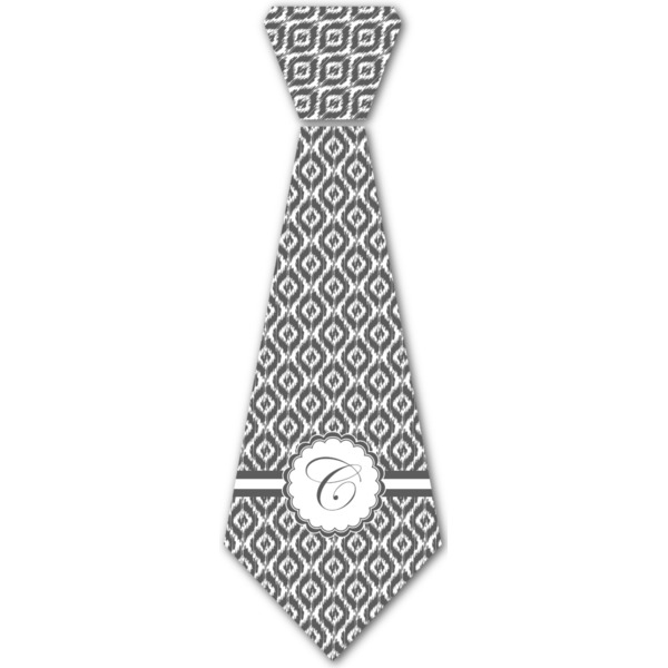 Custom Ikat Iron On Tie - 4 Sizes w/ Initial
