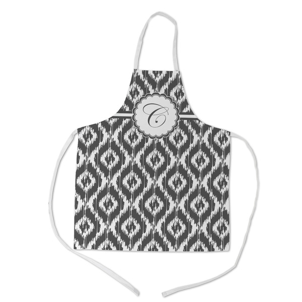 Custom Ikat Kid's Apron w/ Initial