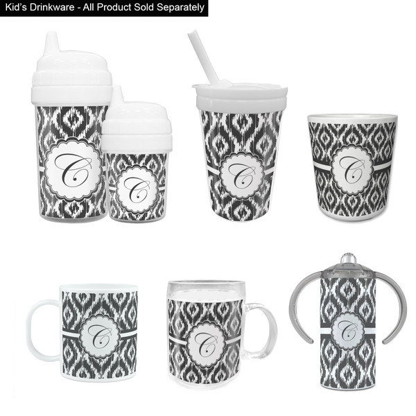 Ikat Kid's Drinkware - Customized & Personalized