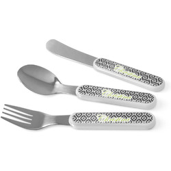 Ikat Kid's Flatware (Personalized)