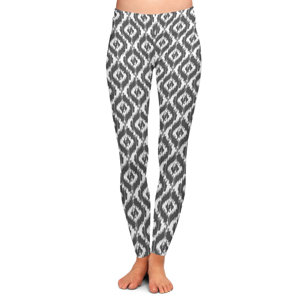 Custom Ikat Ladies Leggings - Extra Small